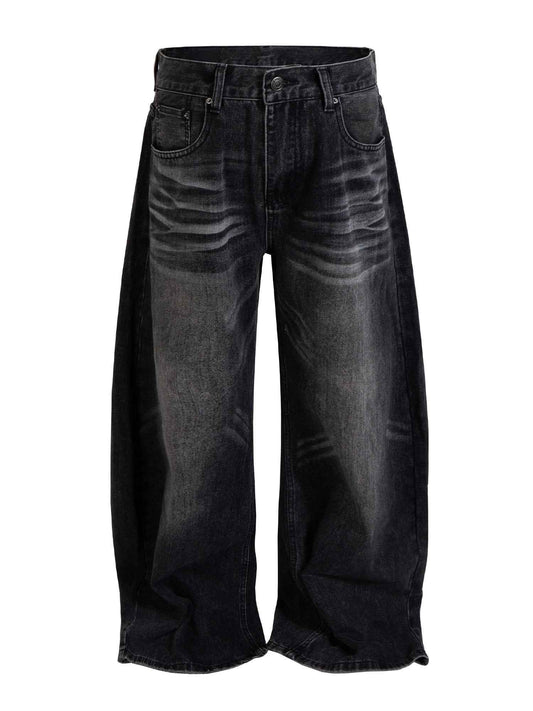 NOIR BAGGY DENIM