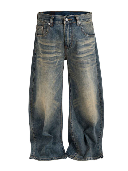SANDWASH BAGGY DENIM