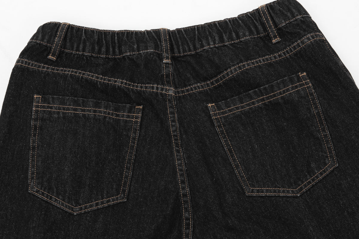 Bandana Detail | Denim Shorts - OMYGOODS