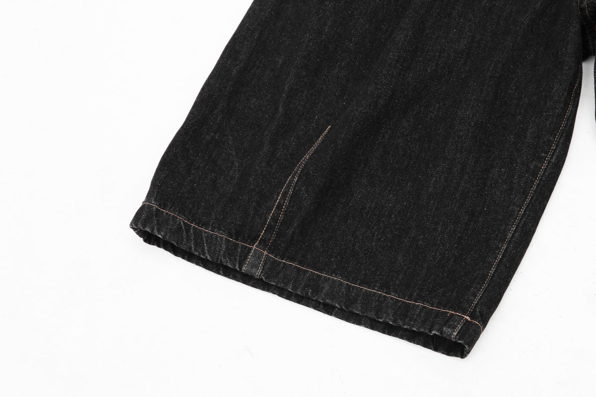 Bandana Detail | Denim Shorts - OMYGOODS