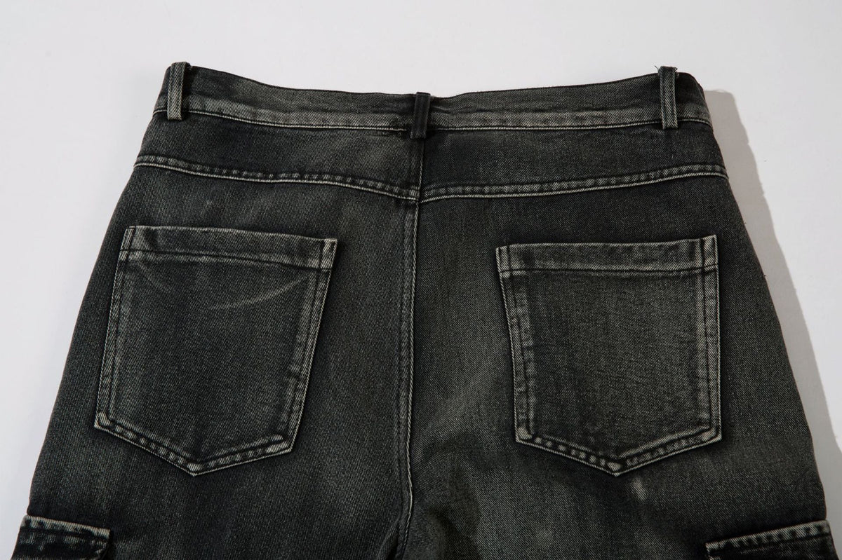 Barbed Wire Print | Baggy Jeans - OMYGOODS