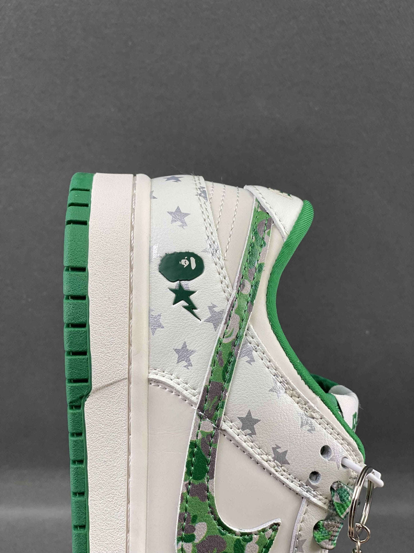 Custom SB Dunk X BAPE DW1098-349 SneakerNational