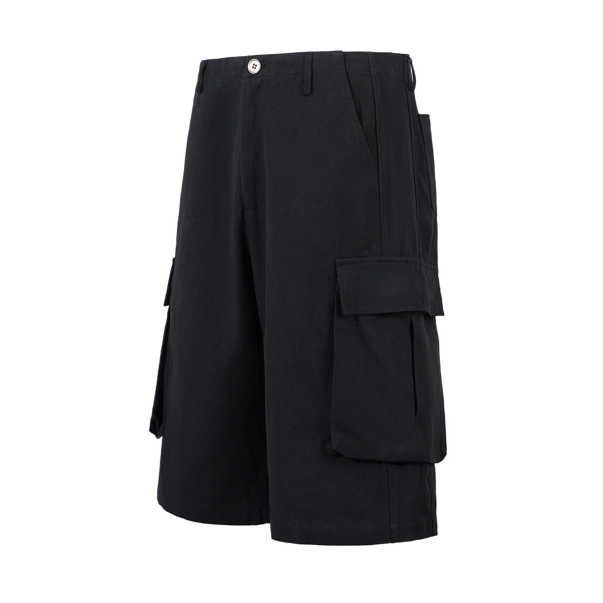 Black utility | cargo shorts - OMYGOODS