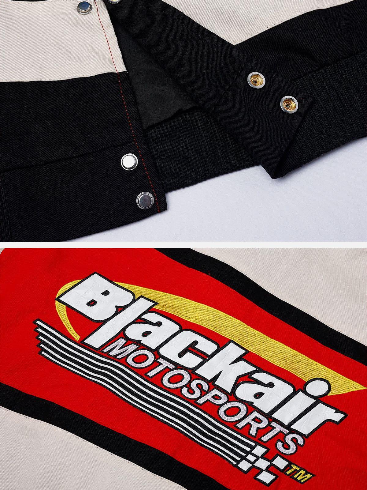 Omygoods BLACKAIR Motosports Jacket