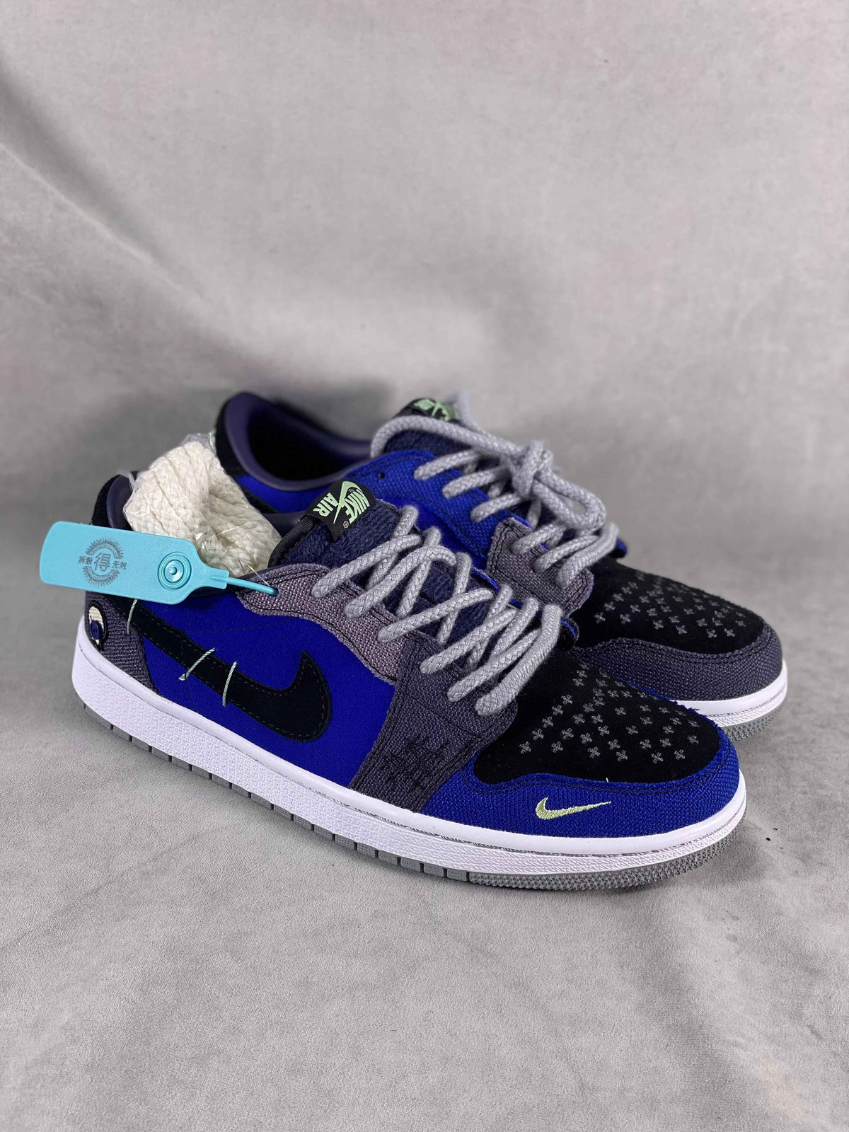 Custom Air Jordan 1 Voodoo Alternate Low OG ZION Sneakers SneakerNational