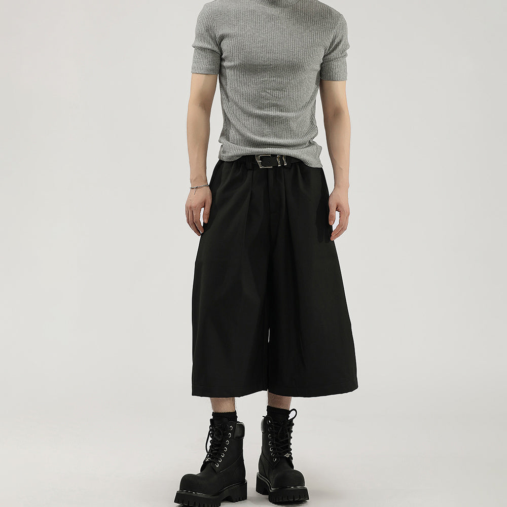 Pleated Design | Baggy Shorts