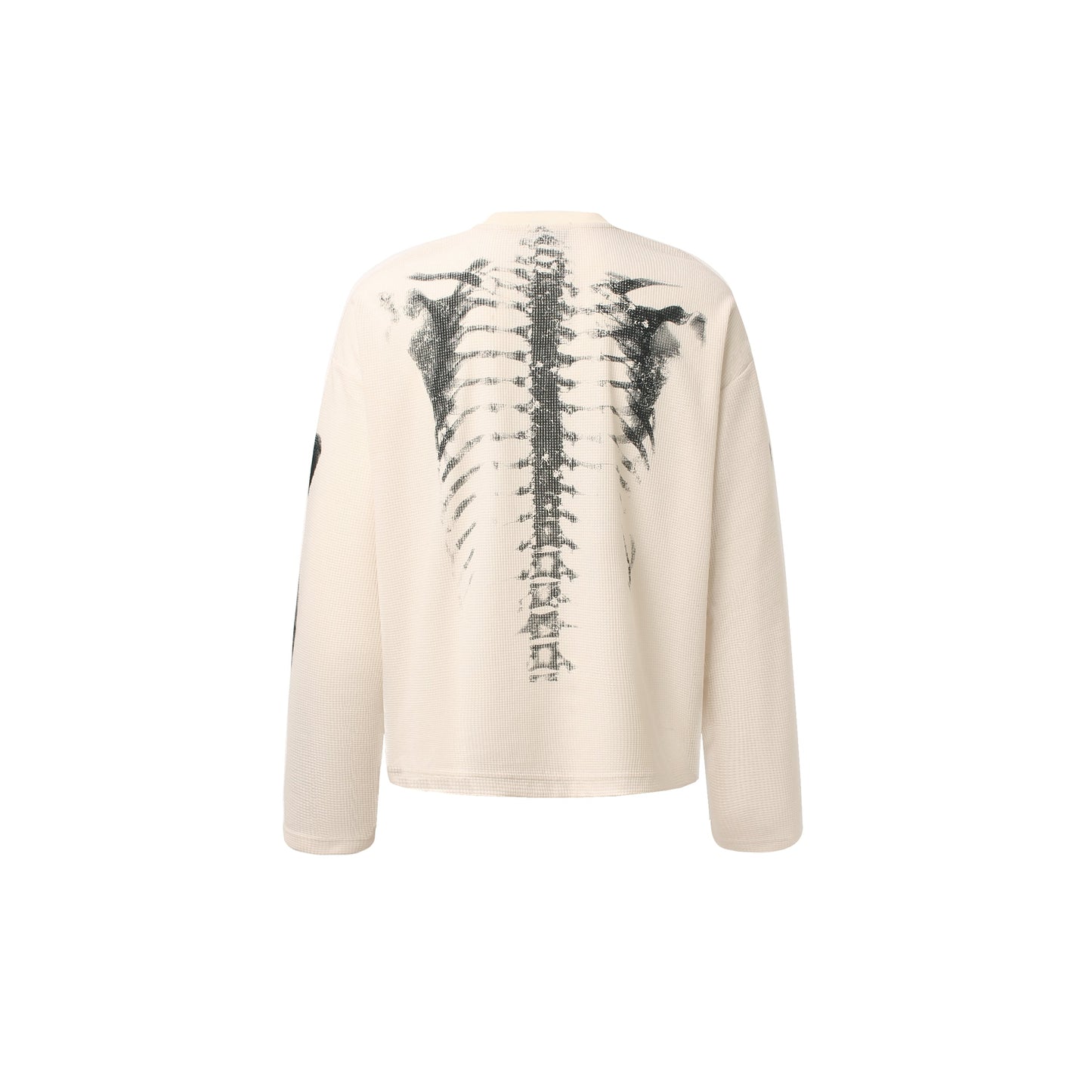 X-Ray Skeleton | Waffle Long Sleeve T-Shirt