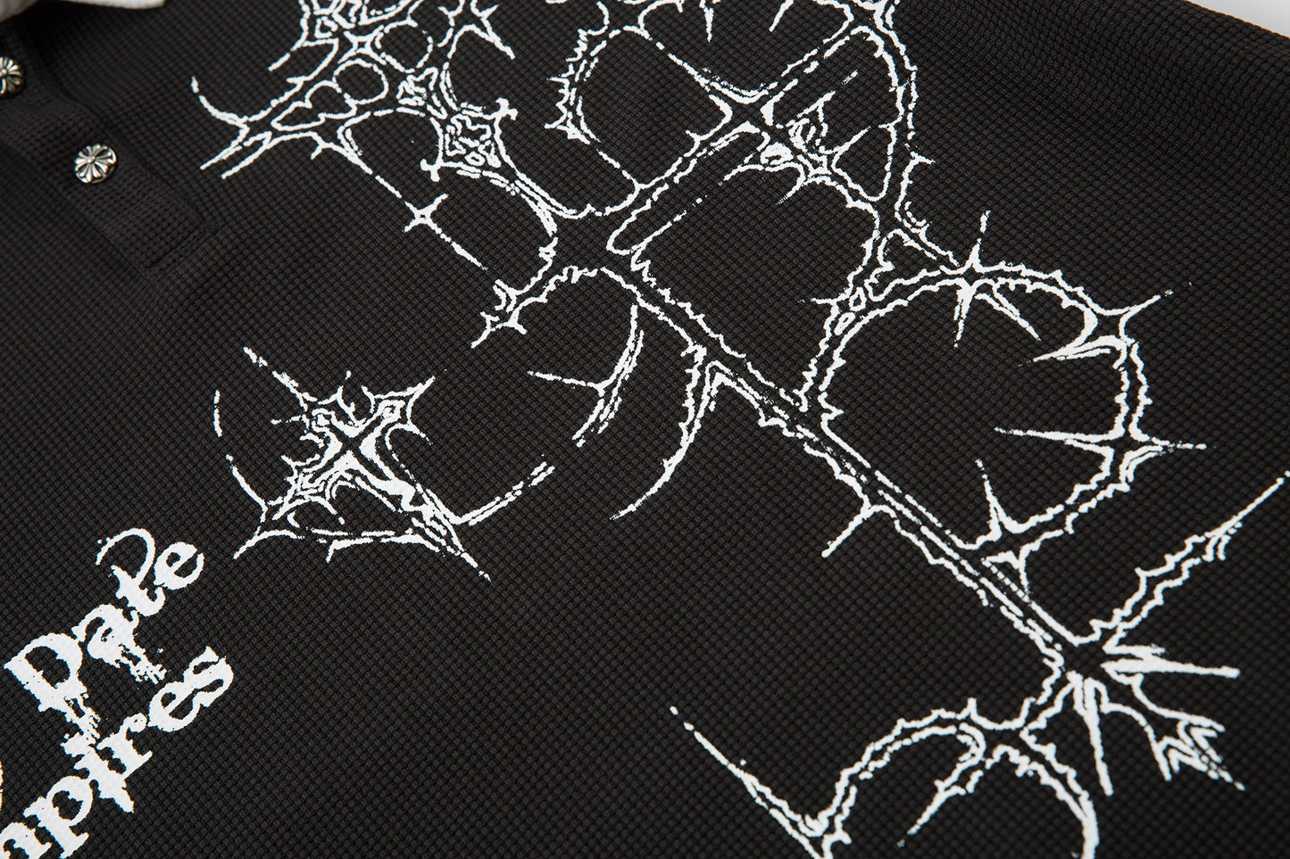 Gothic Vampire | Waffle Long Sleeve T-Shirt