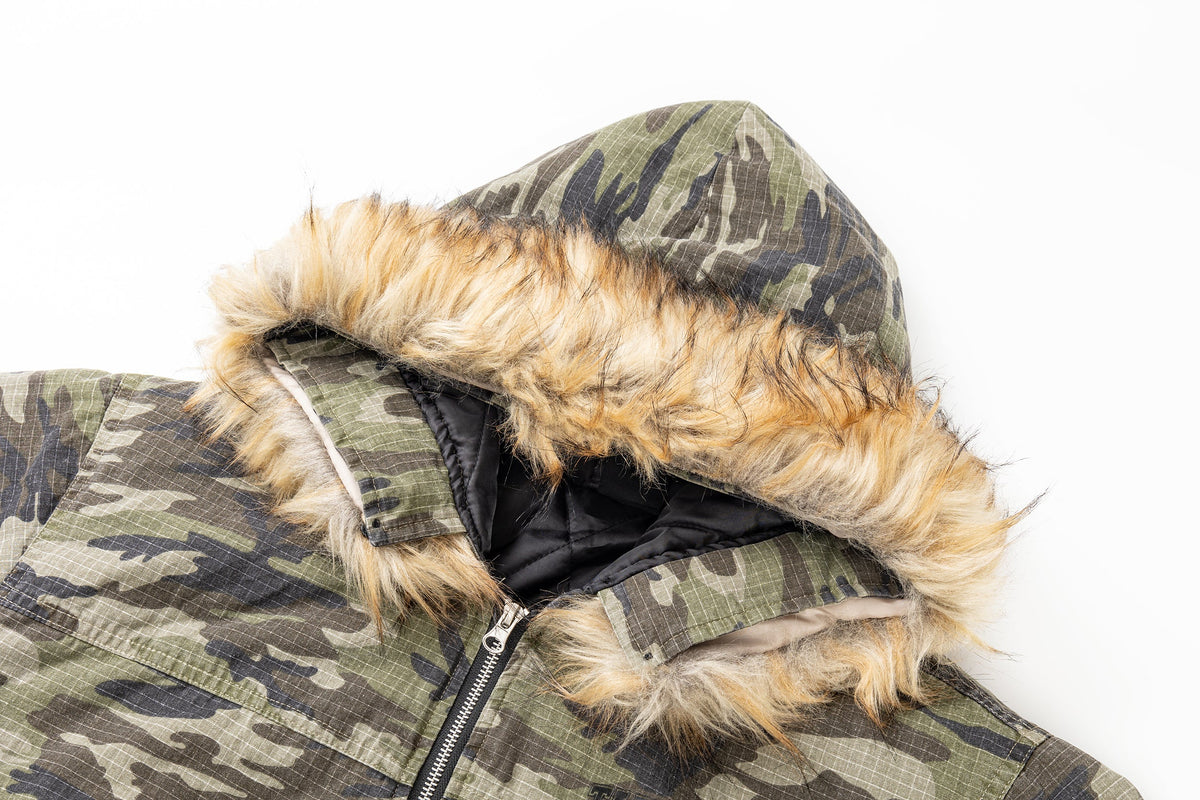 Camo Fur | Hooded Jacket - OMYGOODS