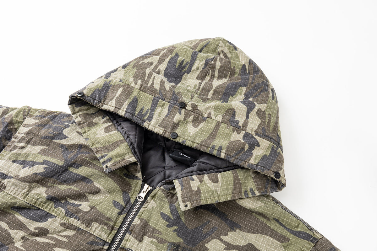 Camo Fur | Hooded Jacket - OMYGOODS