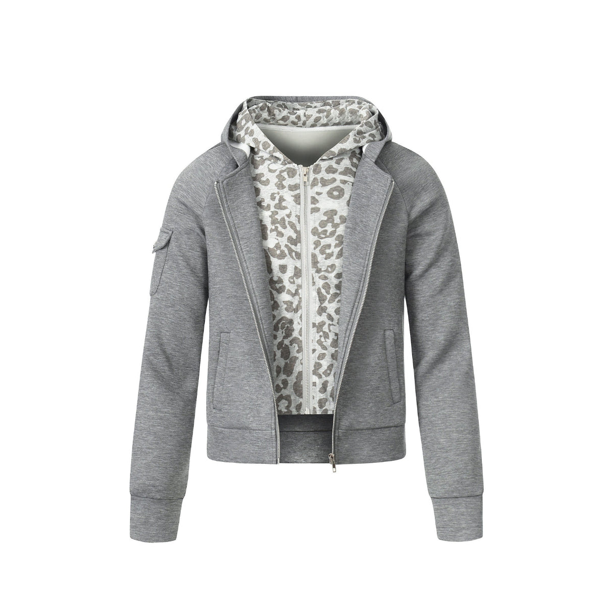 Dualshade Camo Layer Zip Hoodie