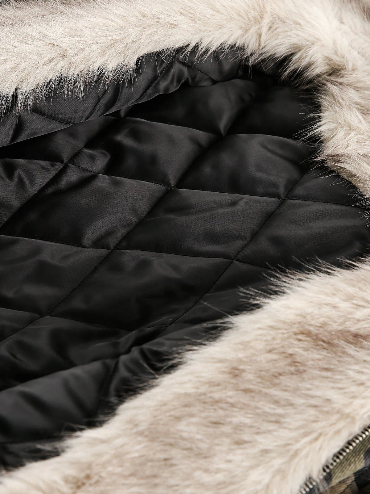 Camouflage Fur | Hooded Jacket - OMYGOODS
