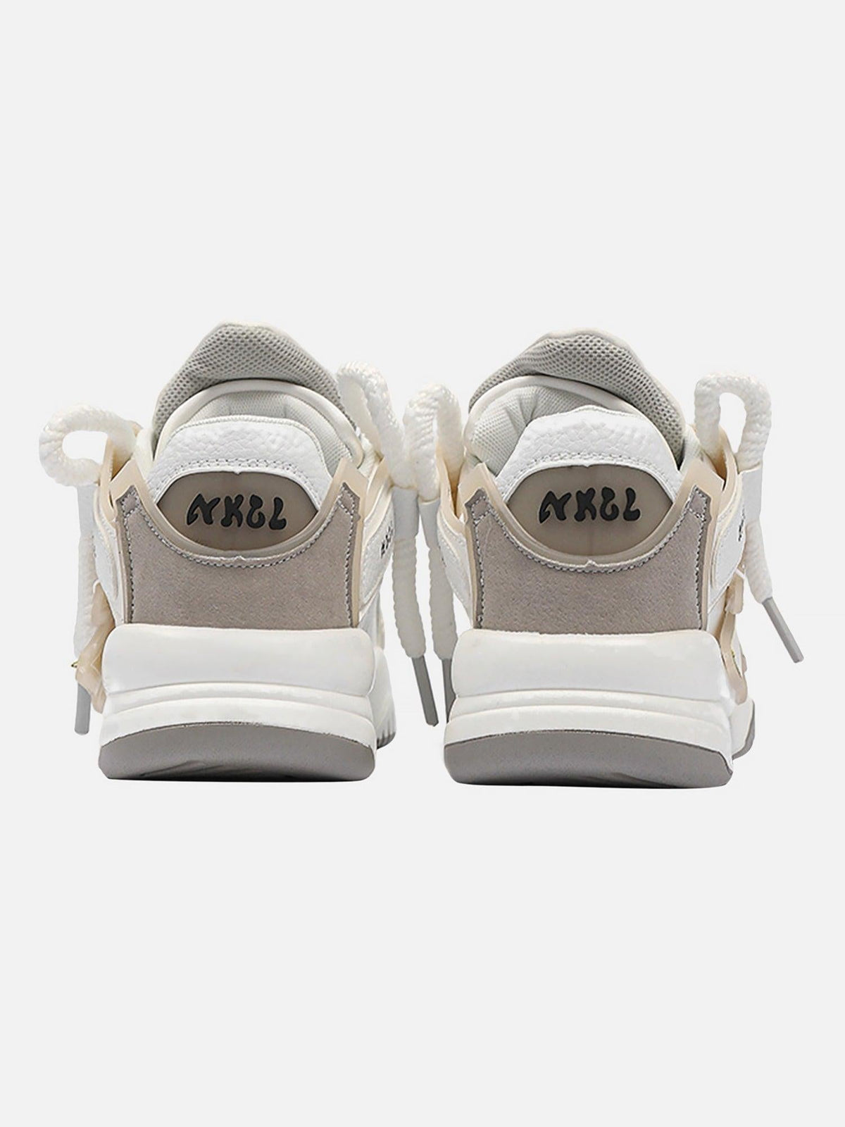 Omygoods Casual Preppy Sneakers
