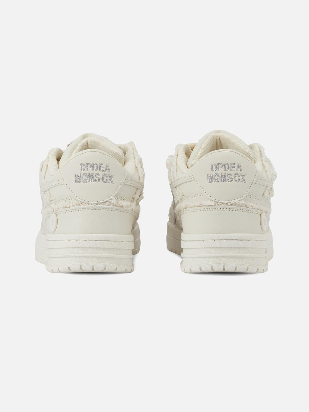 Omygoods Casual White Board Shoes