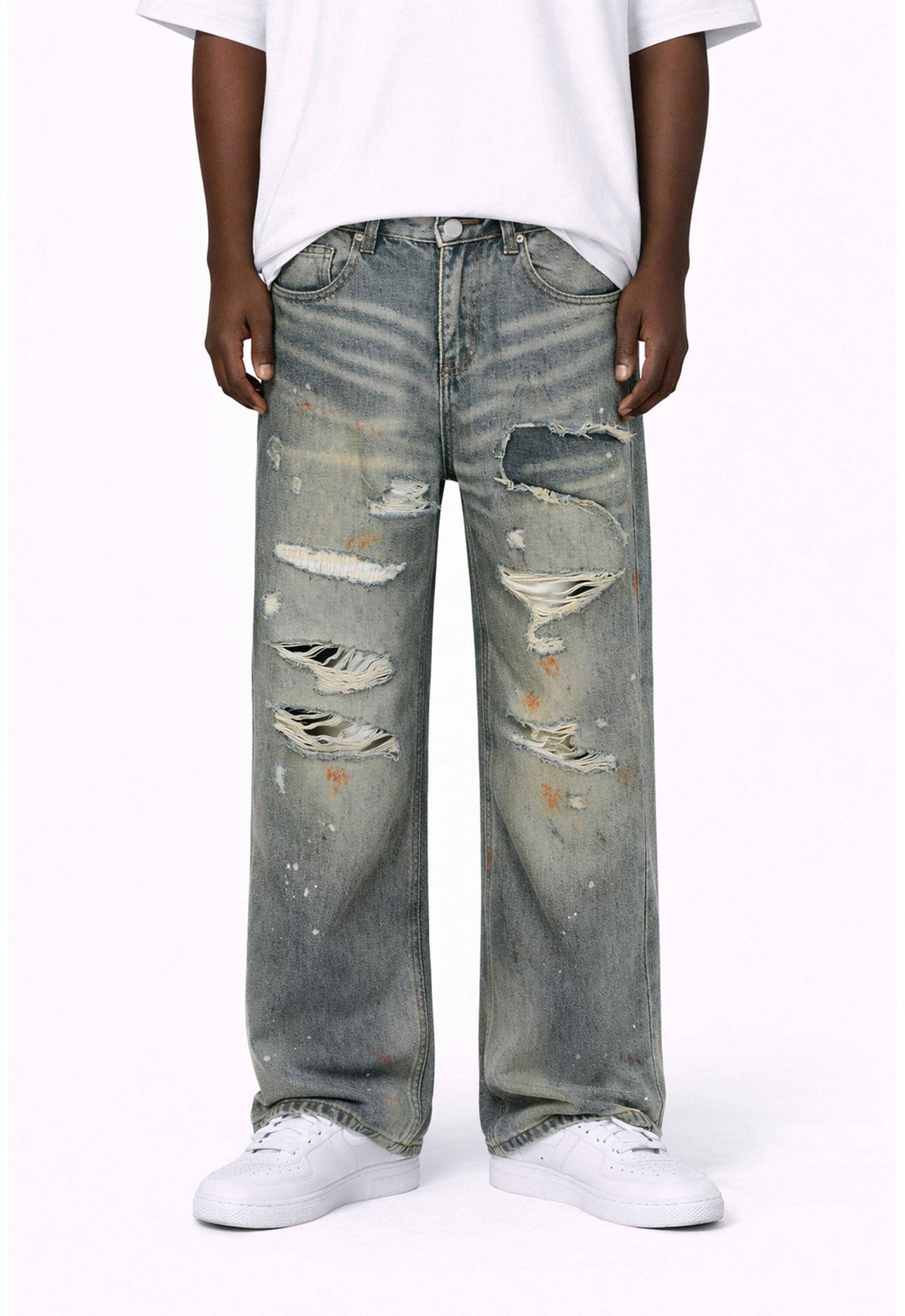 CLASSIC DESTROYED DENIM