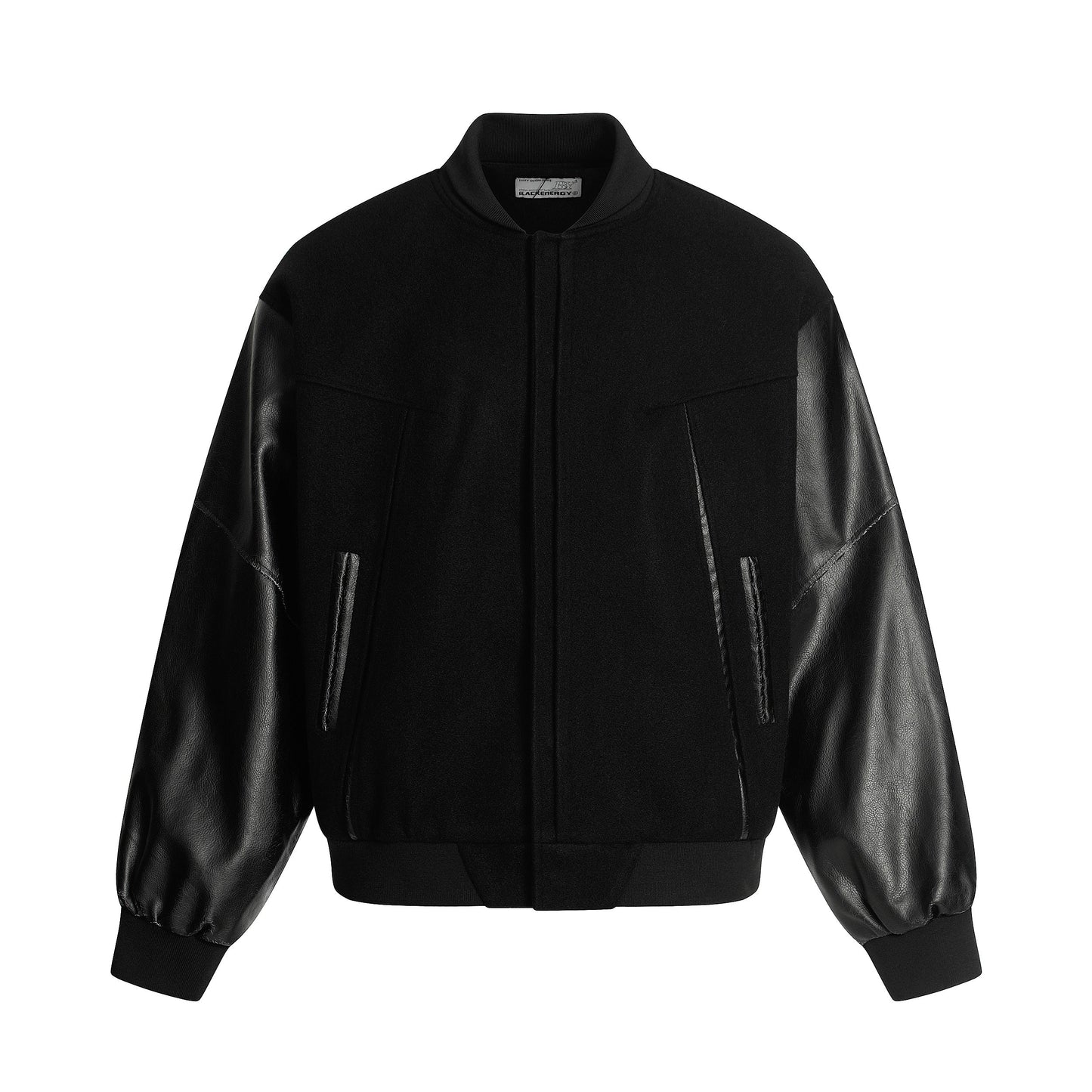 Retro Streetwear Outerwear | Vintage Leather Bomber Jacket