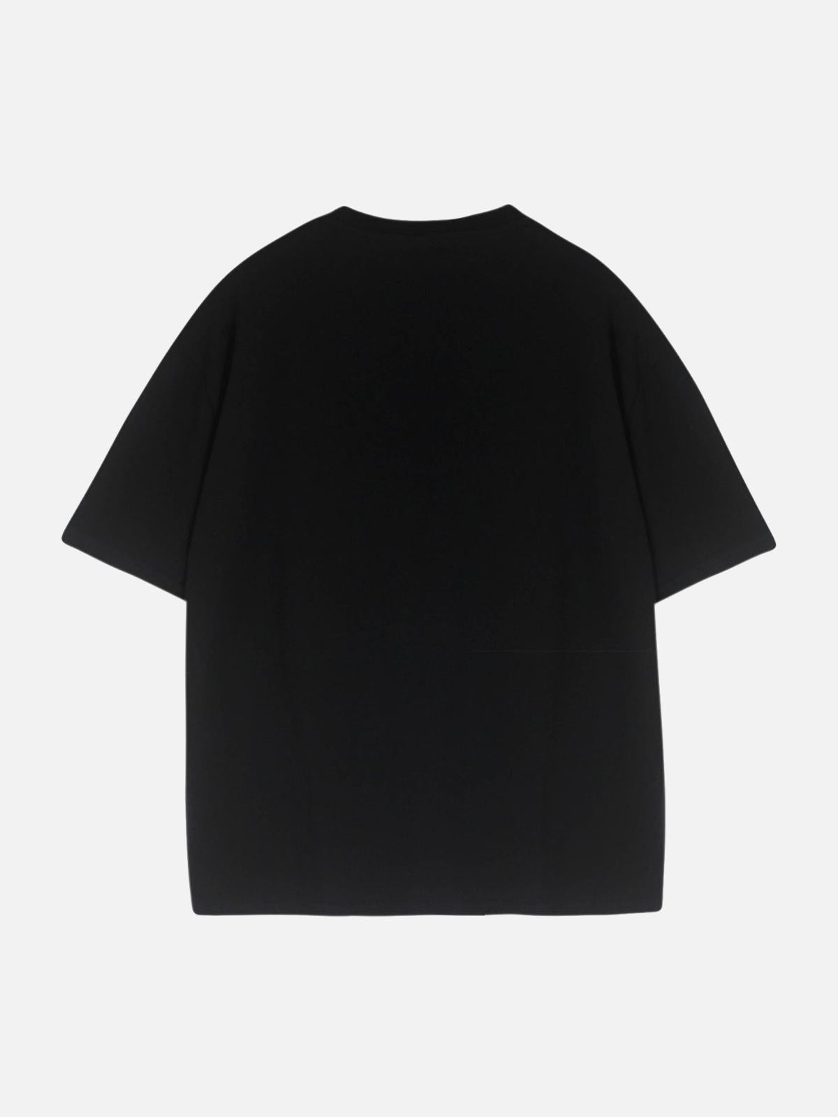 Omygoods Creative Alphabet Printed T-Shirt