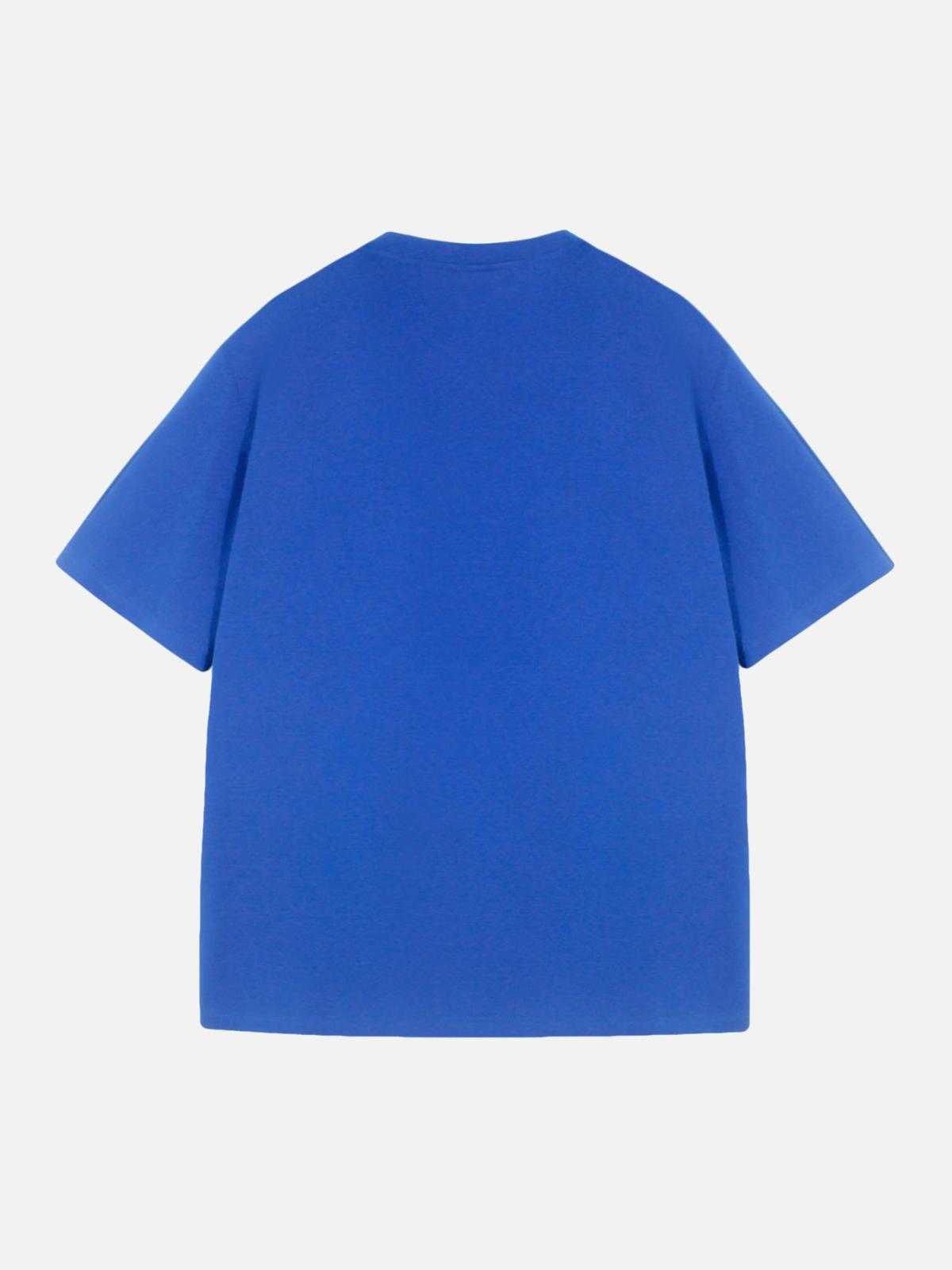 Omygoods Creative Alphabet Printed T-Shirt