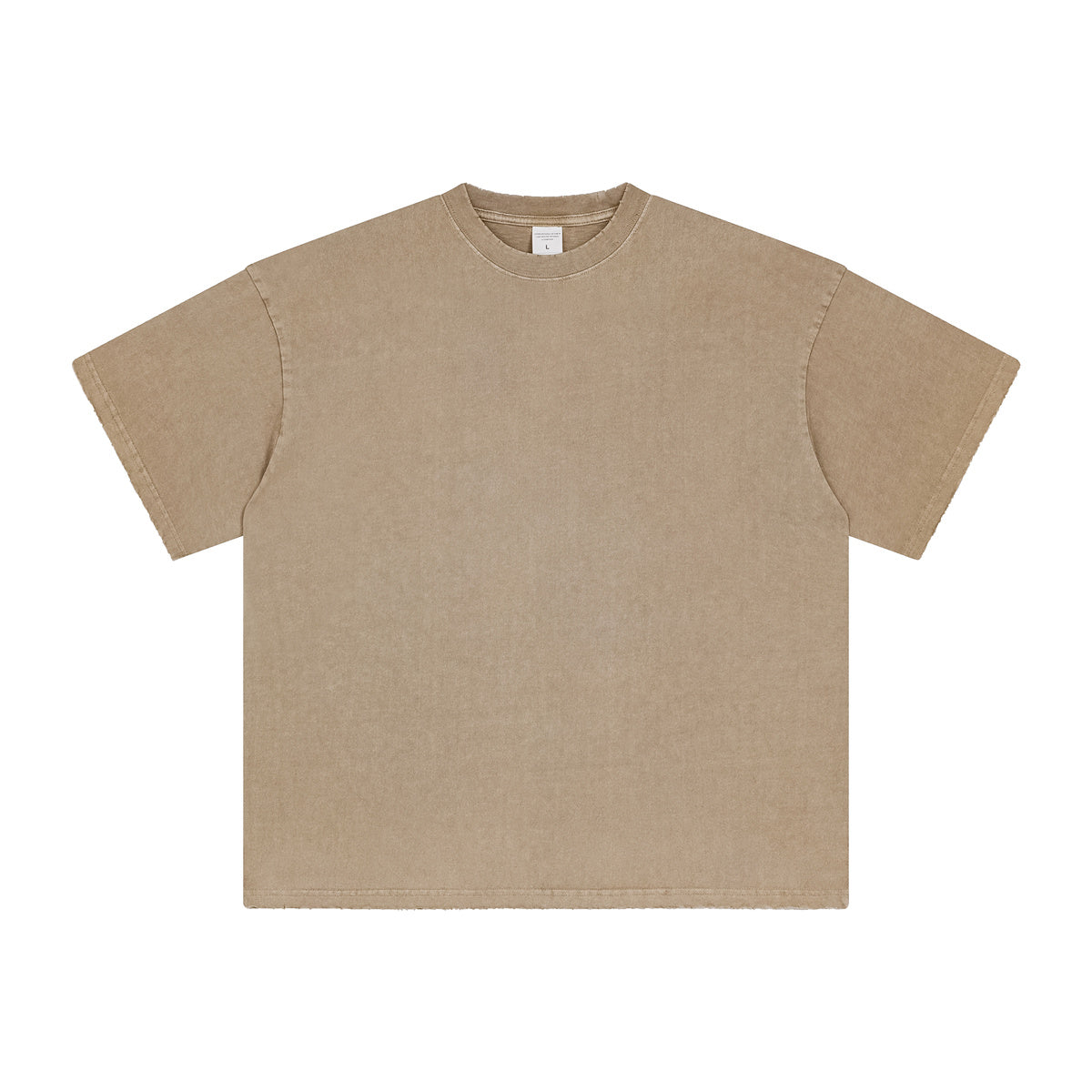 Washed Edge Distressed | Basic T-Shirt