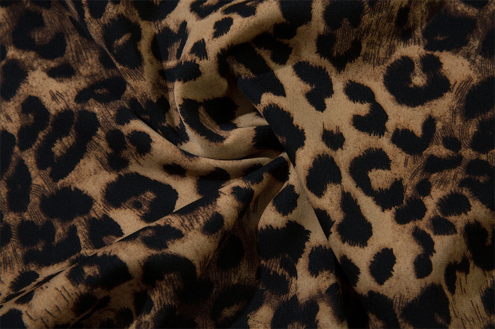 Leopard Print Oversized T-Shirt