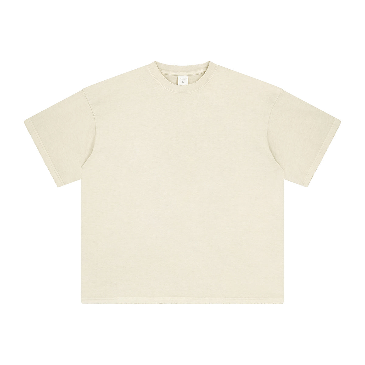 Washed Edge Distressed | Basic T-Shirt