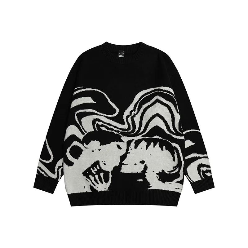 Death Kiss | High Street Knit Jumper - OMYGOODS