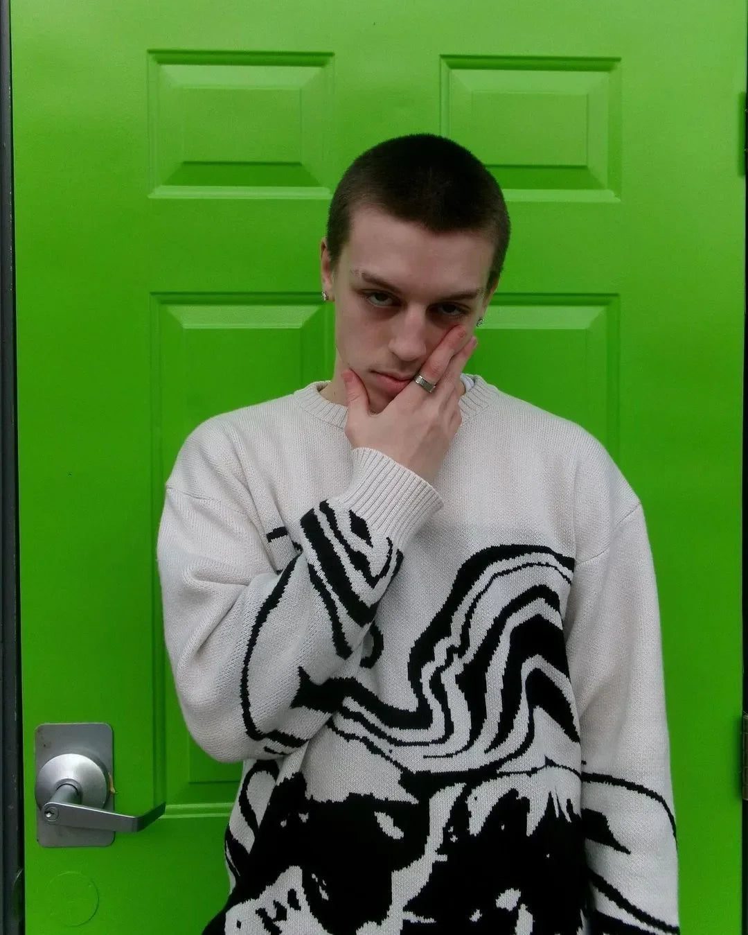 Death Kiss | High Street Knit Jumper - OMYGOODS