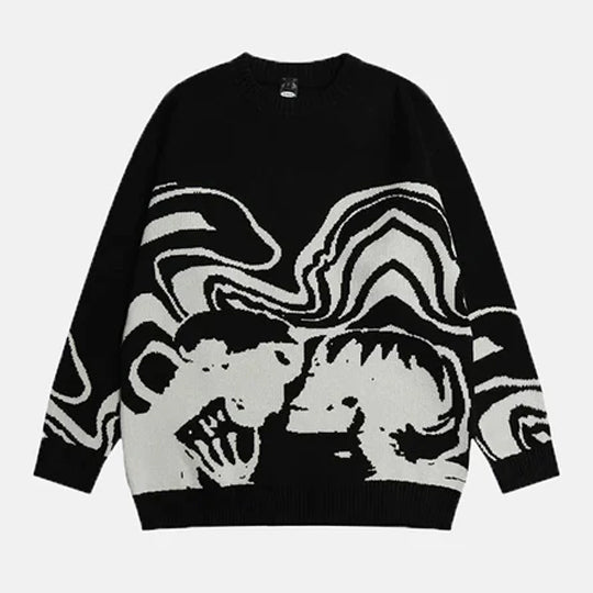 Death Kiss | High Street Knit Jumper - OMYGOODS