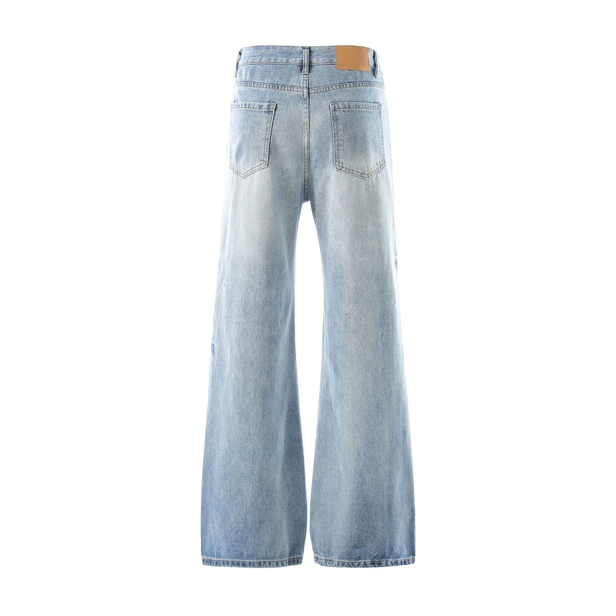 Denim Ripped | Washed flares Jeans - OMYGOODS