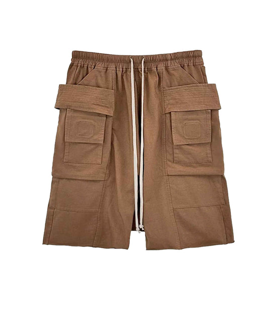 DESERT DROP-CROTCH CARGO SHORTS
