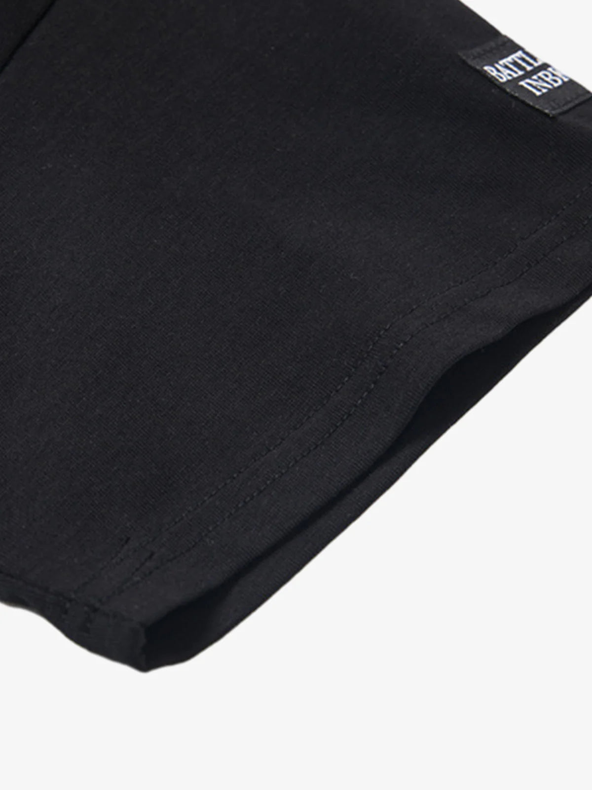 Detachable Badge | Hooded Plaid Cape T-shirt - OMYGOODS