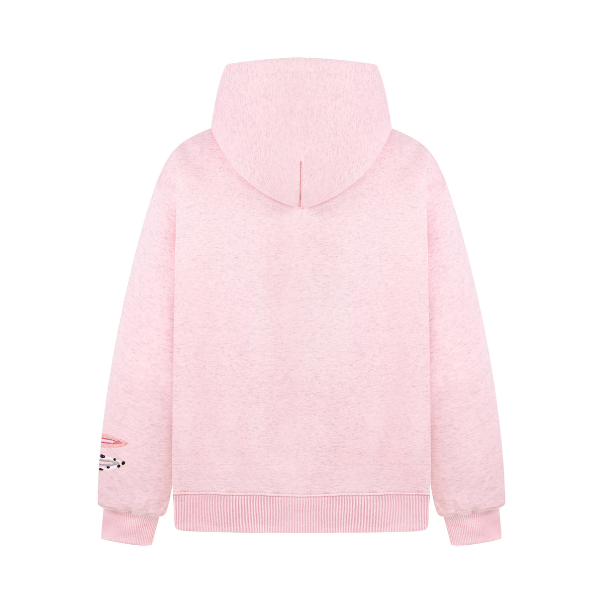 Detachable Hair Clip Decoration Zip Up Hoodie - OMYGOODS