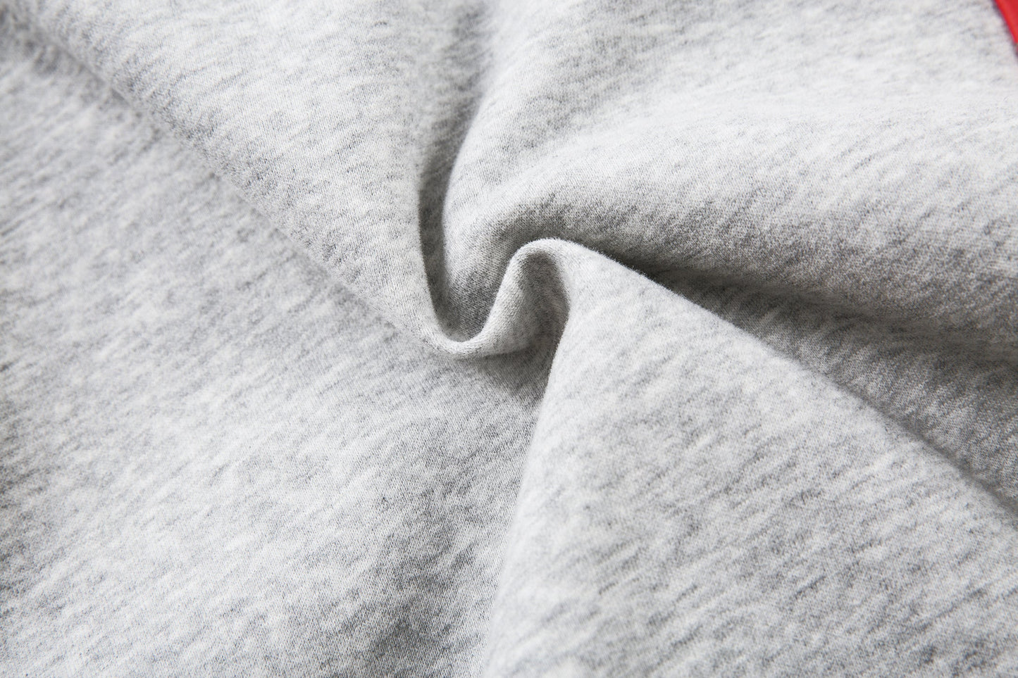 Vintage Print Sweatpants | Loose Fit Drawstring Streetwear Trousers