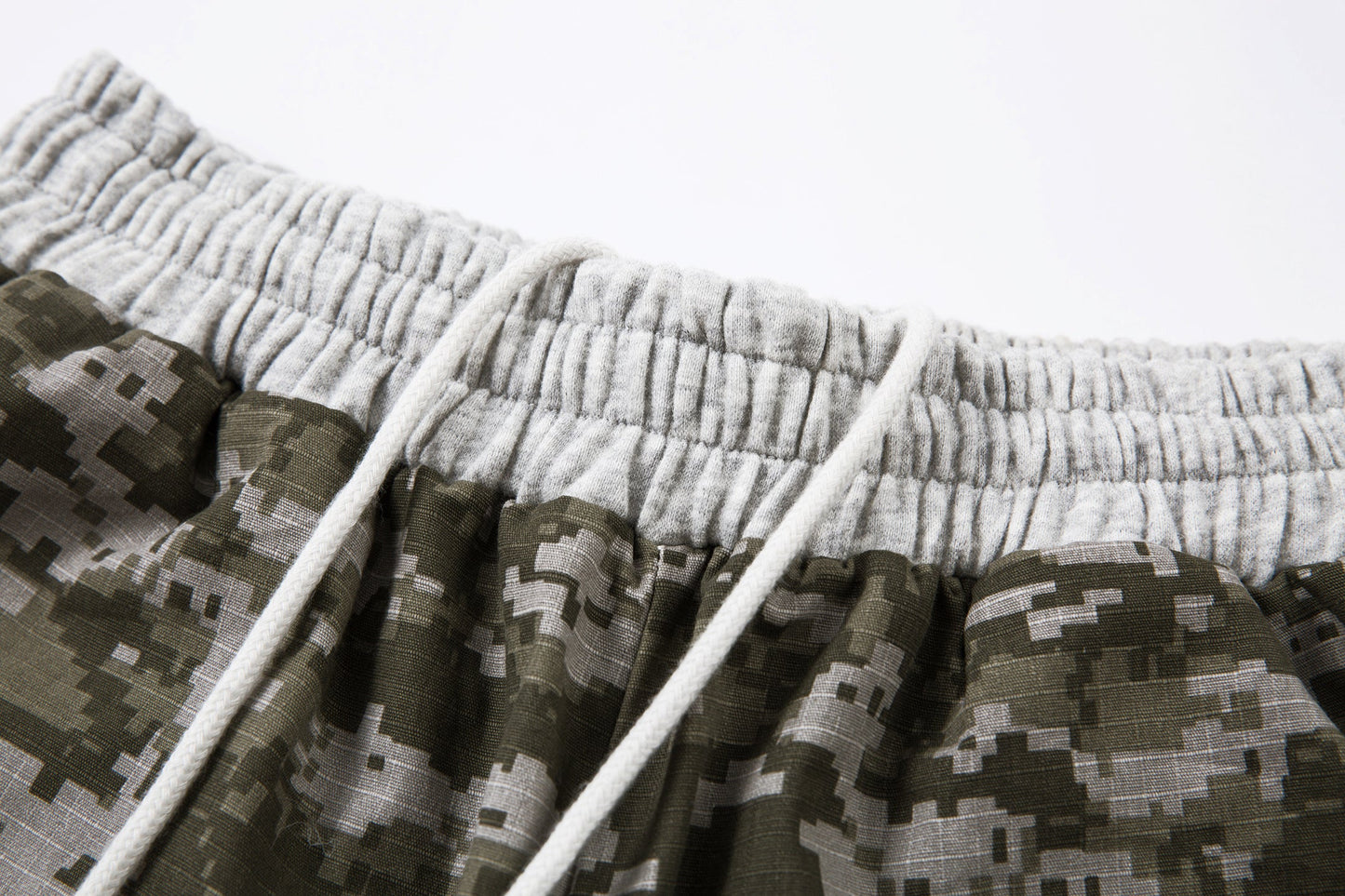 Vintage Print Sweatpants | Loose Fit Drawstring Streetwear Trousers