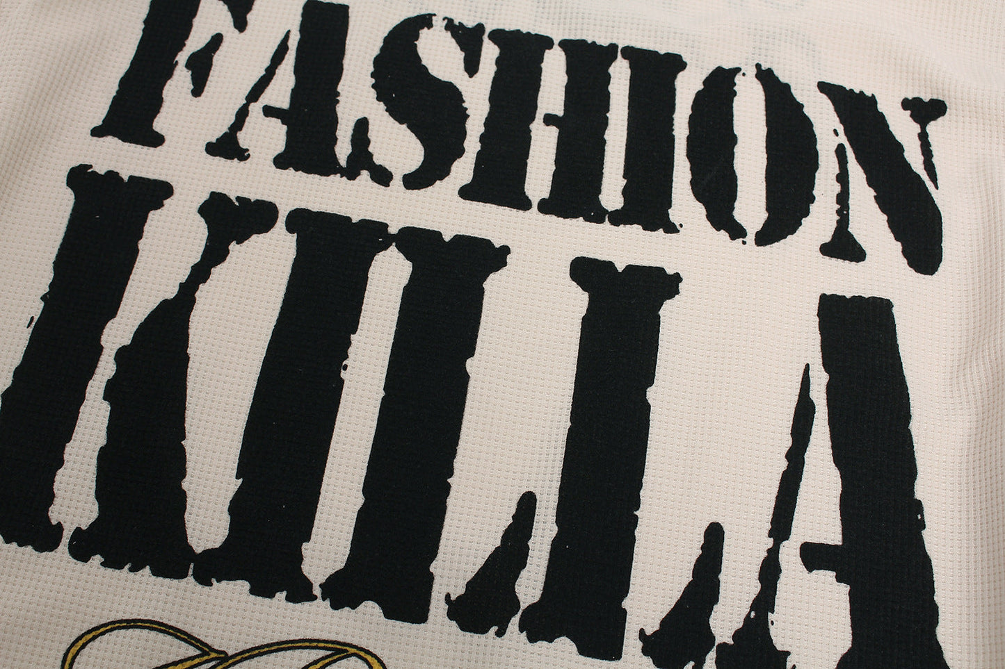 Graphic Letter Sweatshirt | Crew Neck Long Sleeve Pullover