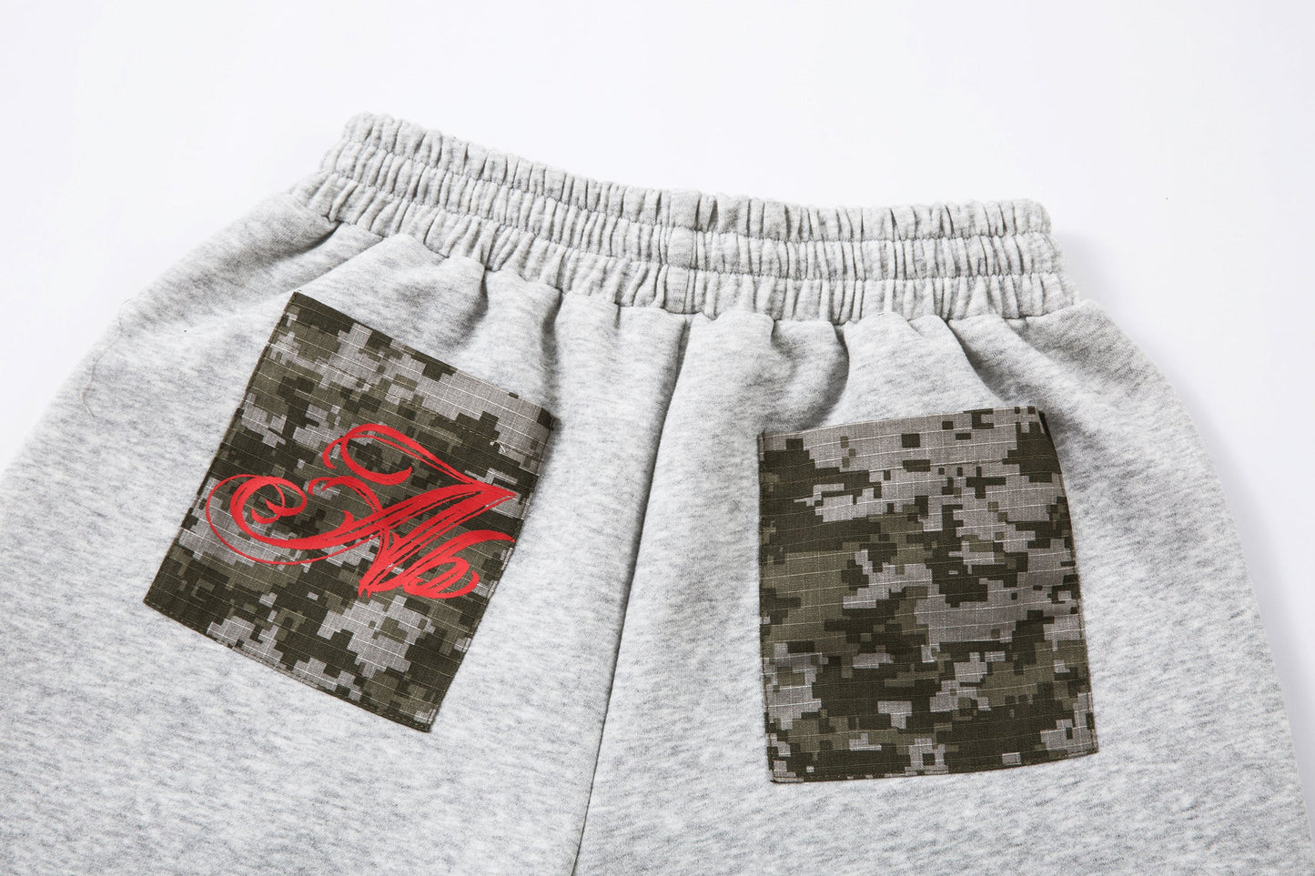 Vintage Print Sweatpants | Loose Fit Drawstring Streetwear Trousers