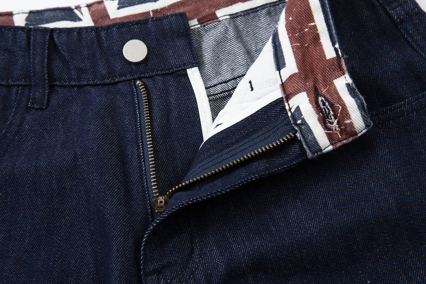 Retro Spliced Streetwear Denim | Y2K Wide Leg Baggy Jeans