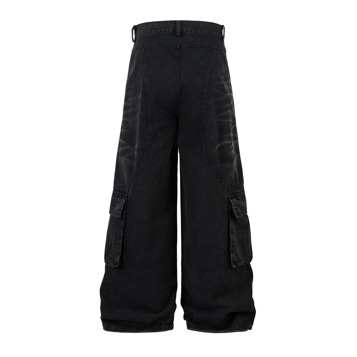 Distressed Multi-Pocket | Washed Jeans - OMYGOODS