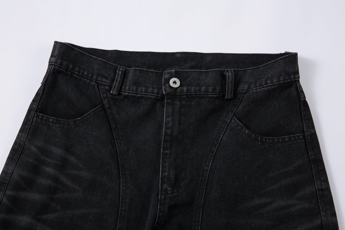Distressed Multi-Pocket | Washed Jeans - OMYGOODS