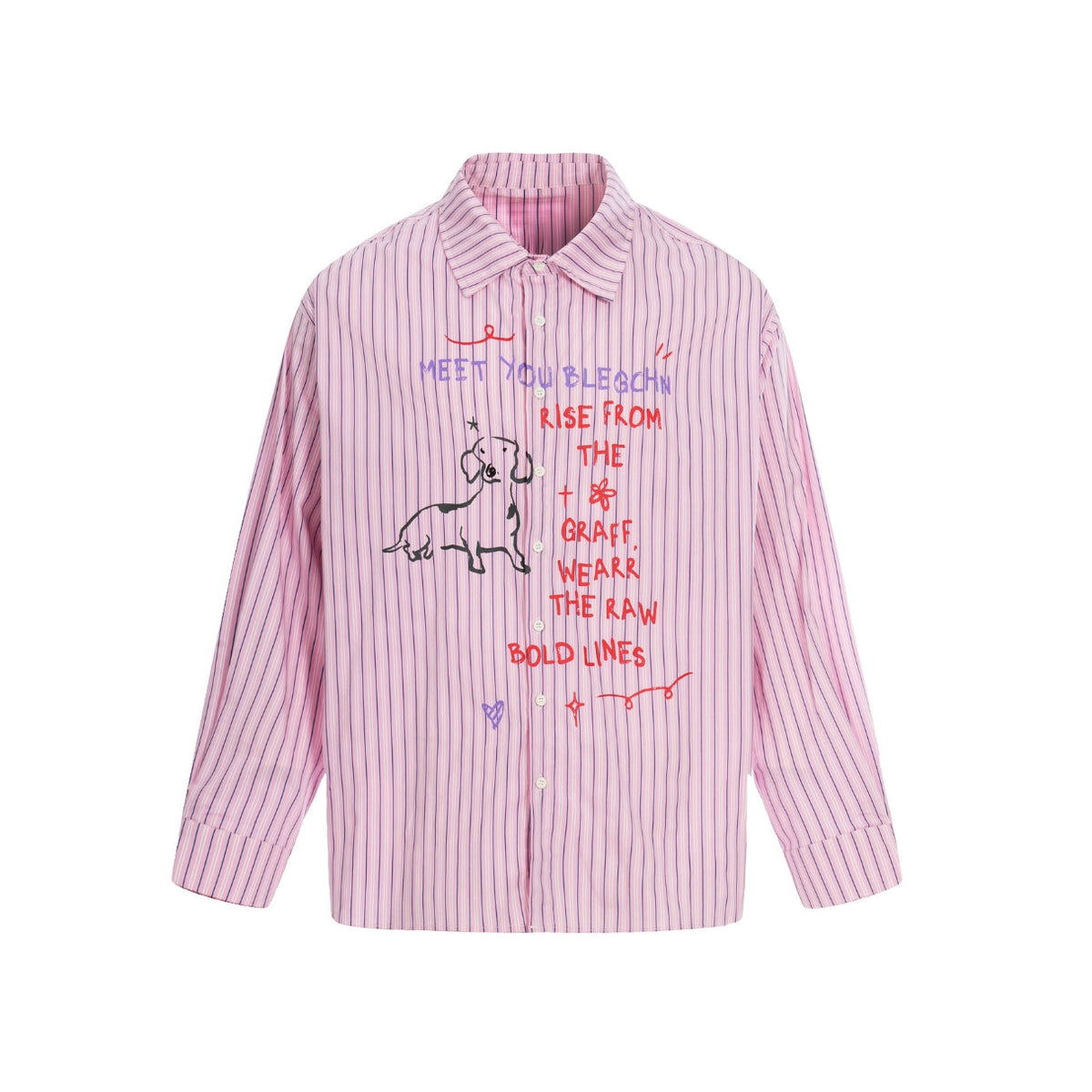 Graffline Striped Shirt
