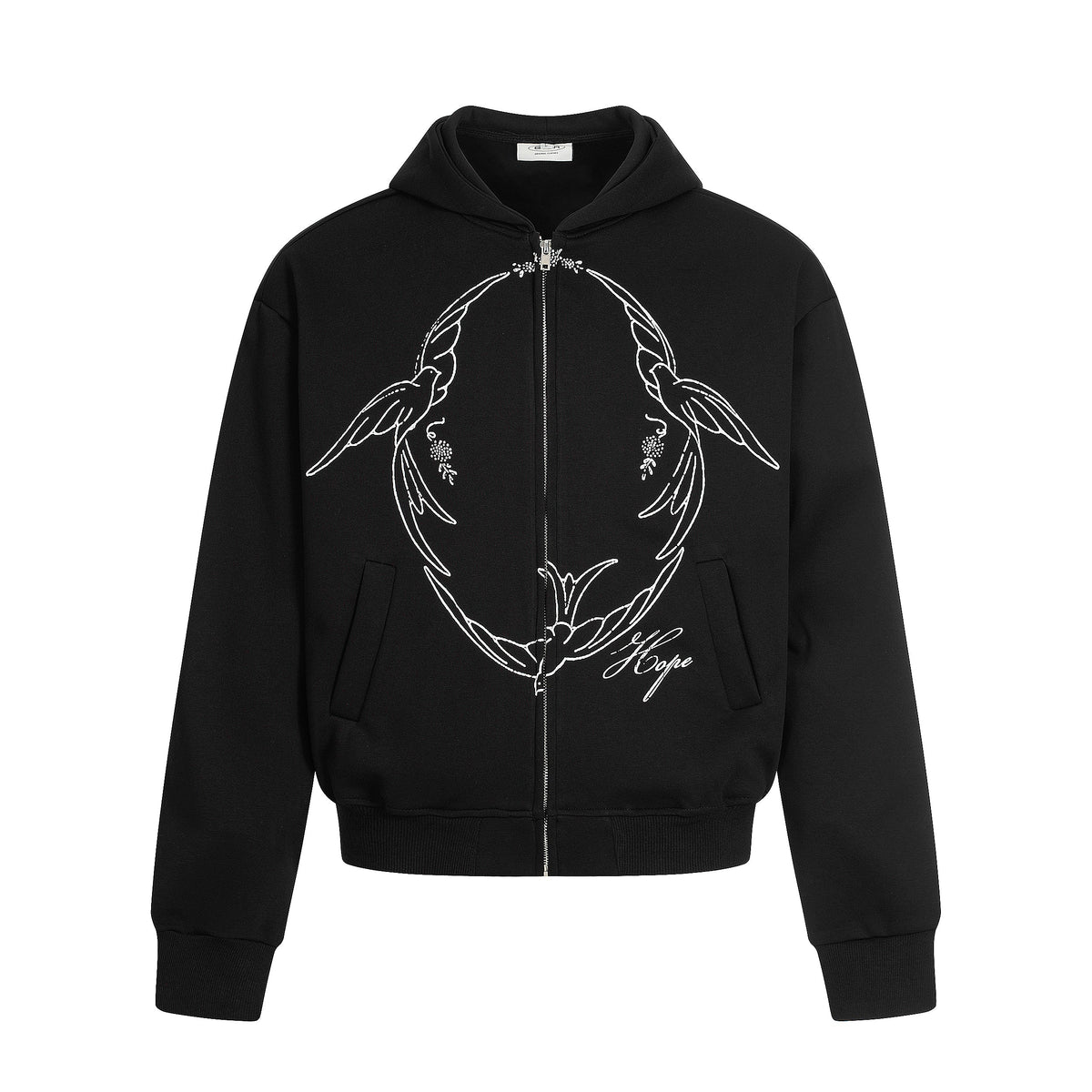 Doves Hope | Oversized Zip Up Hoodie - OMYGOODS