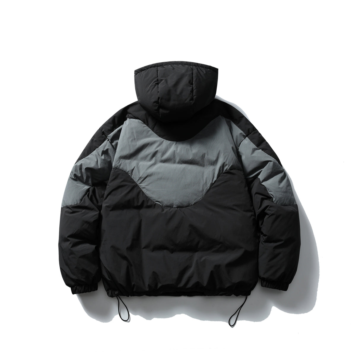 Dual Zone | Oversized Hooded Puffer - OMYGOODS