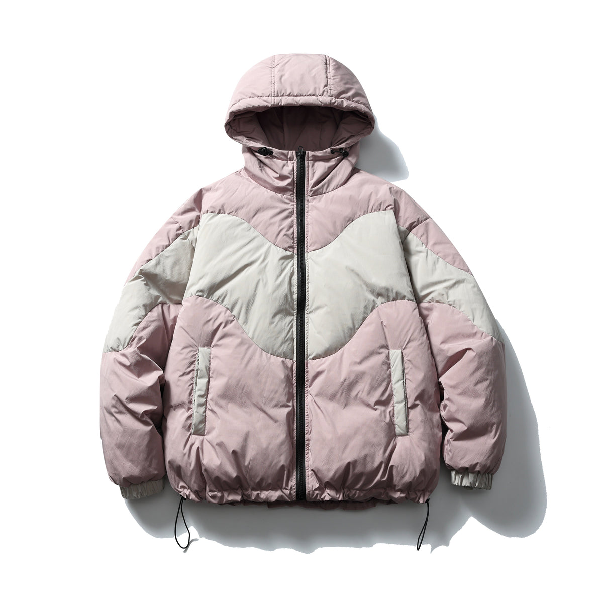 Dual Zone | Oversized Hooded Puffer - OMYGOODS