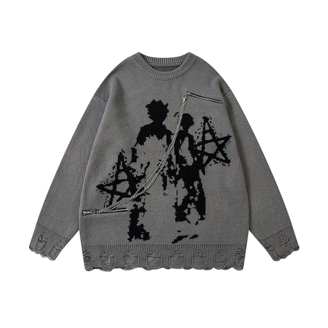 The Industrial Link Star Sweater