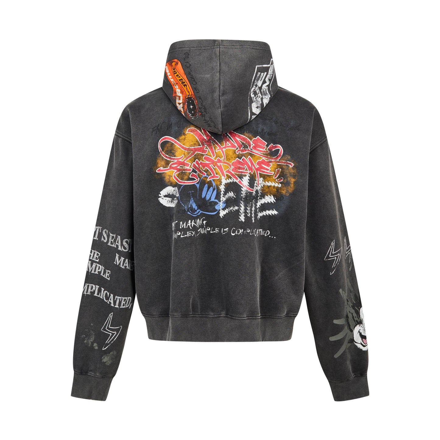 Grunge Graffiti | Full-Zip Hoodie