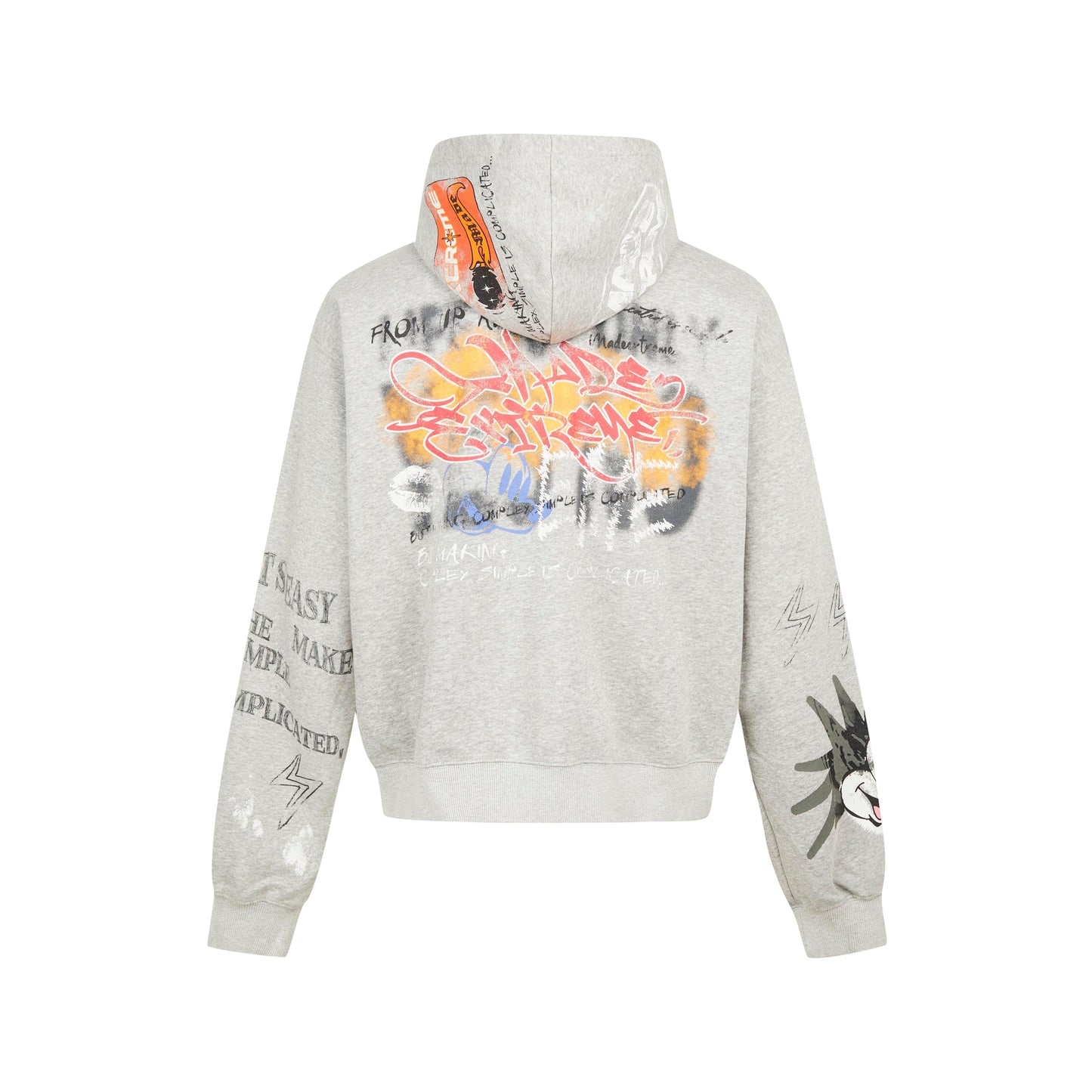 Grunge Graffiti | Full-Zip Hoodie