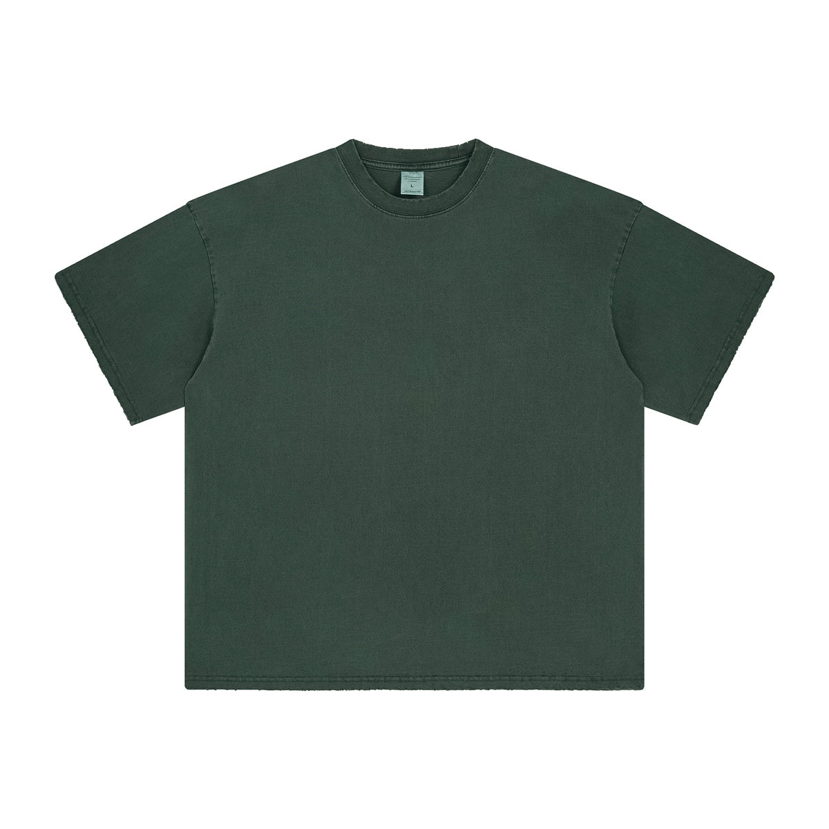 Washed Edge Distressed | Basic T-Shirt