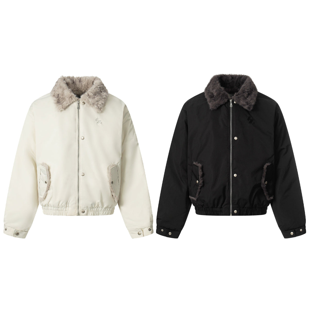 Faux-Fur Collar | Short Winter Jacket - OMYGOODS