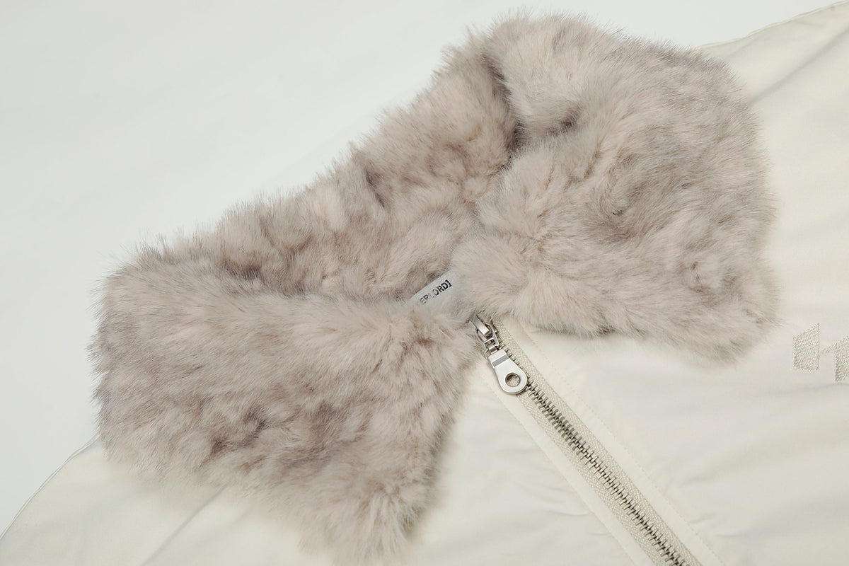 Faux-Fur Collar | Short Winter Jacket - OMYGOODS