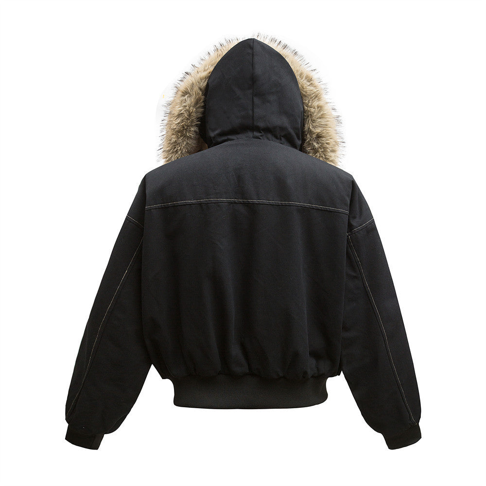 Faux Fur Lined | Hooded Puffer Jacket - OMYGOODS